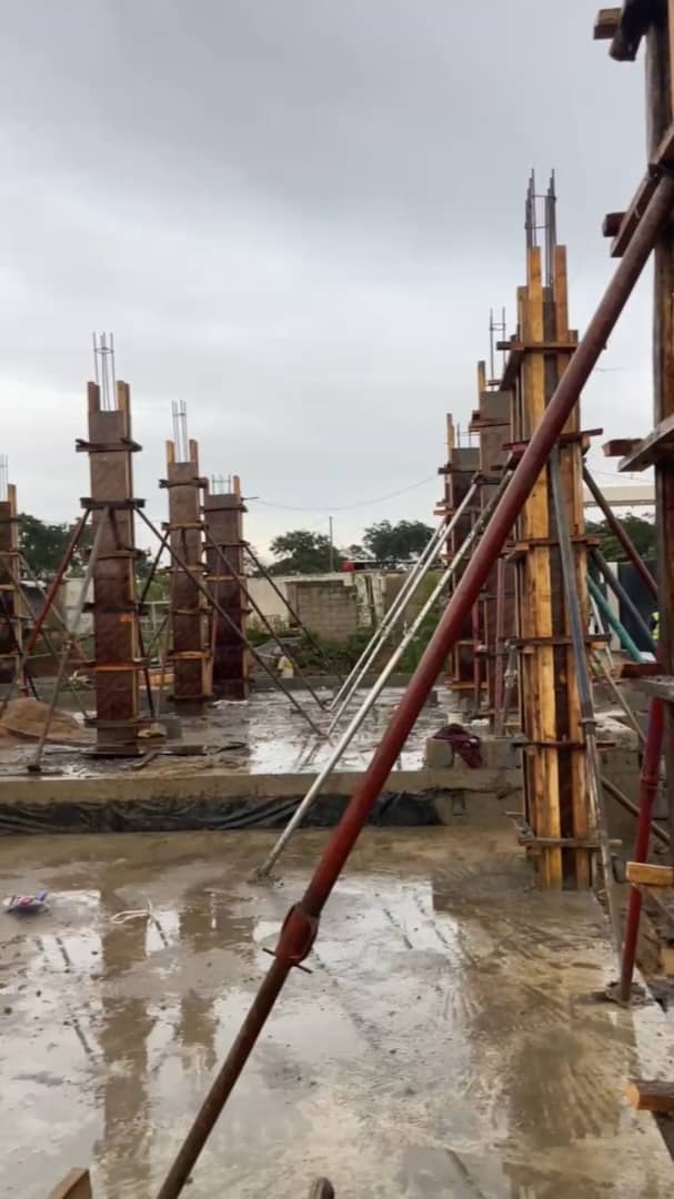 Steel column moulds